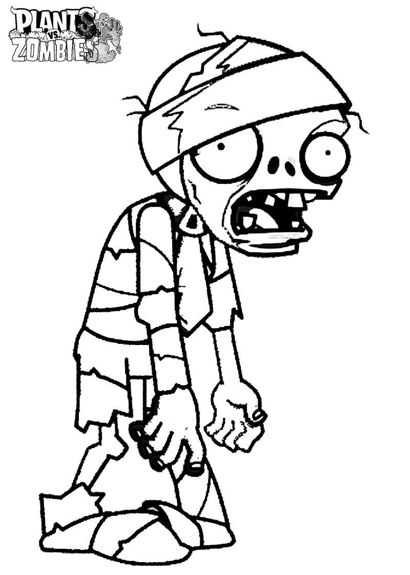 Zombie Coloring Pages For Kids
 zombie coloring pages