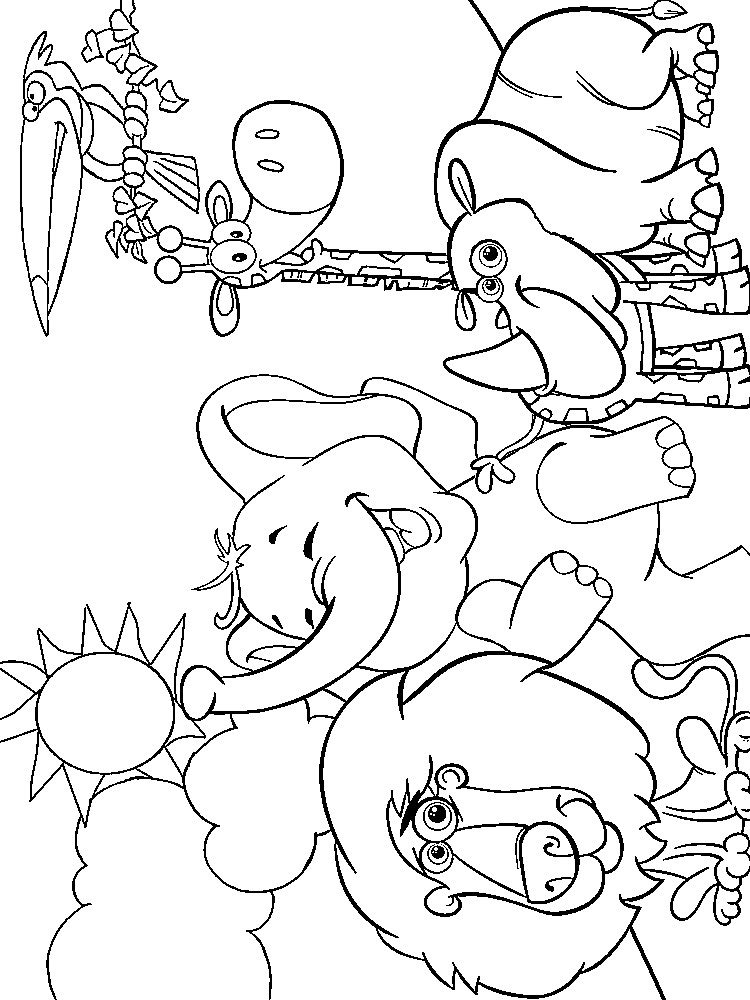 Zoo Coloring Sheets For Kids
 35 Zoo Coloring Pages ColoringStar