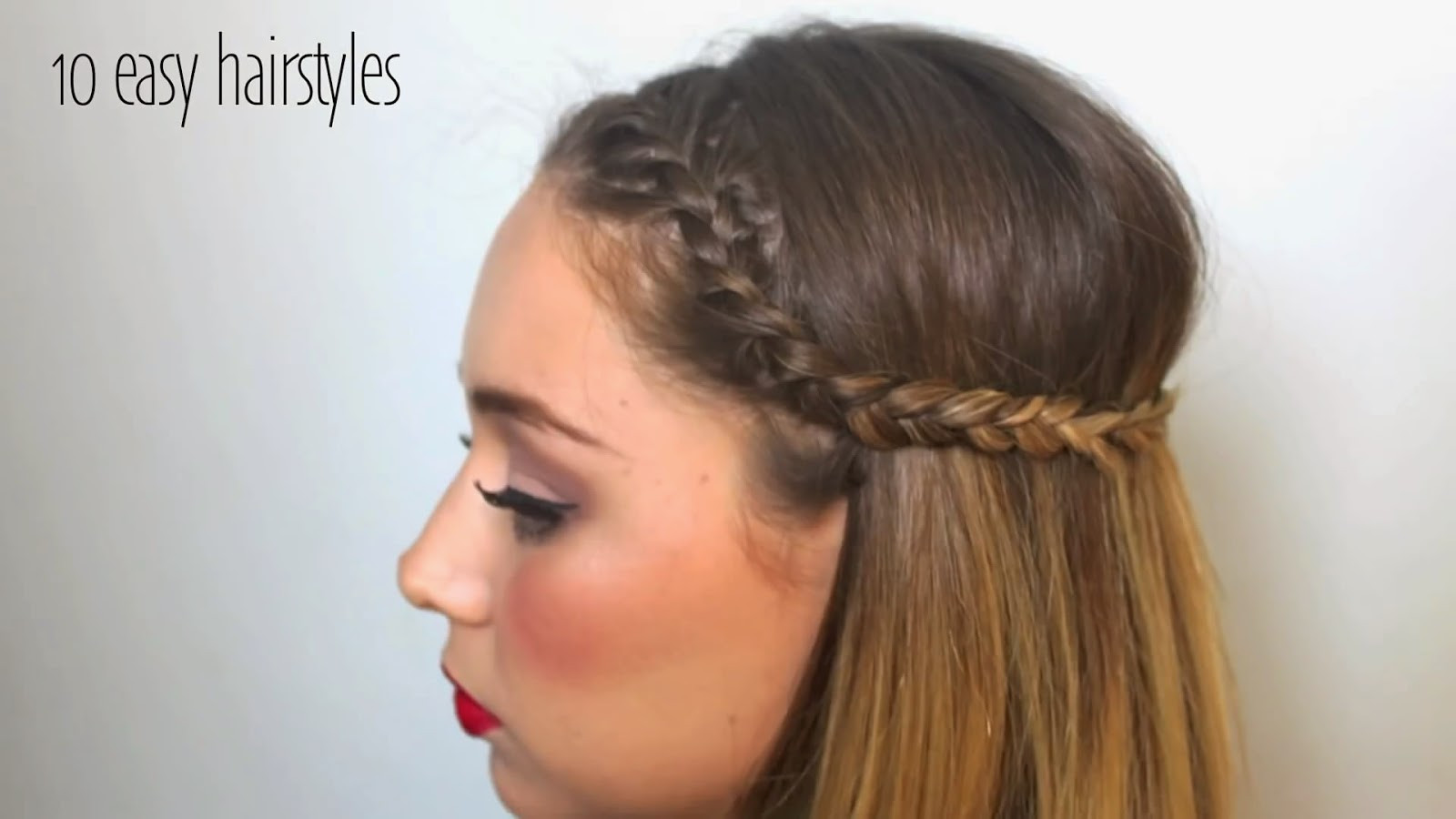 Best ideas about 10 Easy Hairstyles
. Save or Pin StyleVia Top 10 Easy Hairstyles Can Set in 5 Minutes Now.