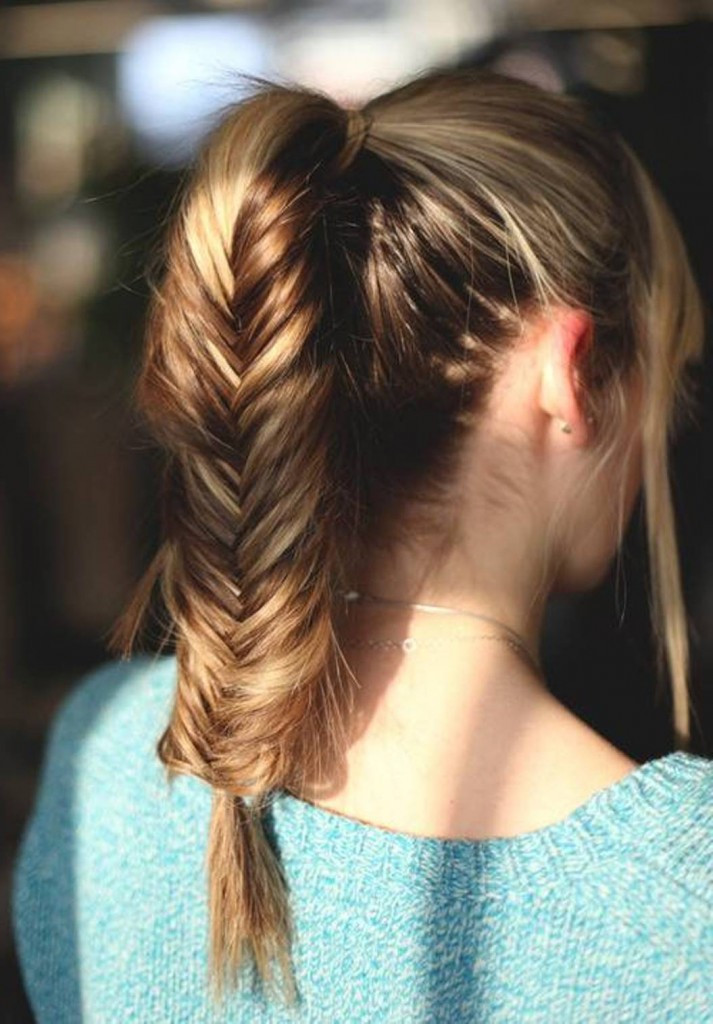 Best ideas about 10 Easy Hairstyles
. Save or Pin 10 Easy Ponytail Hairstyles For Medium Length Hair Now.