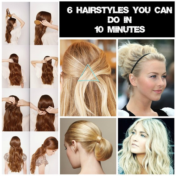 Best ideas about 10 Easy Hairstyles
. Save or Pin 6 Easy hairstyles for mums on the go Now.