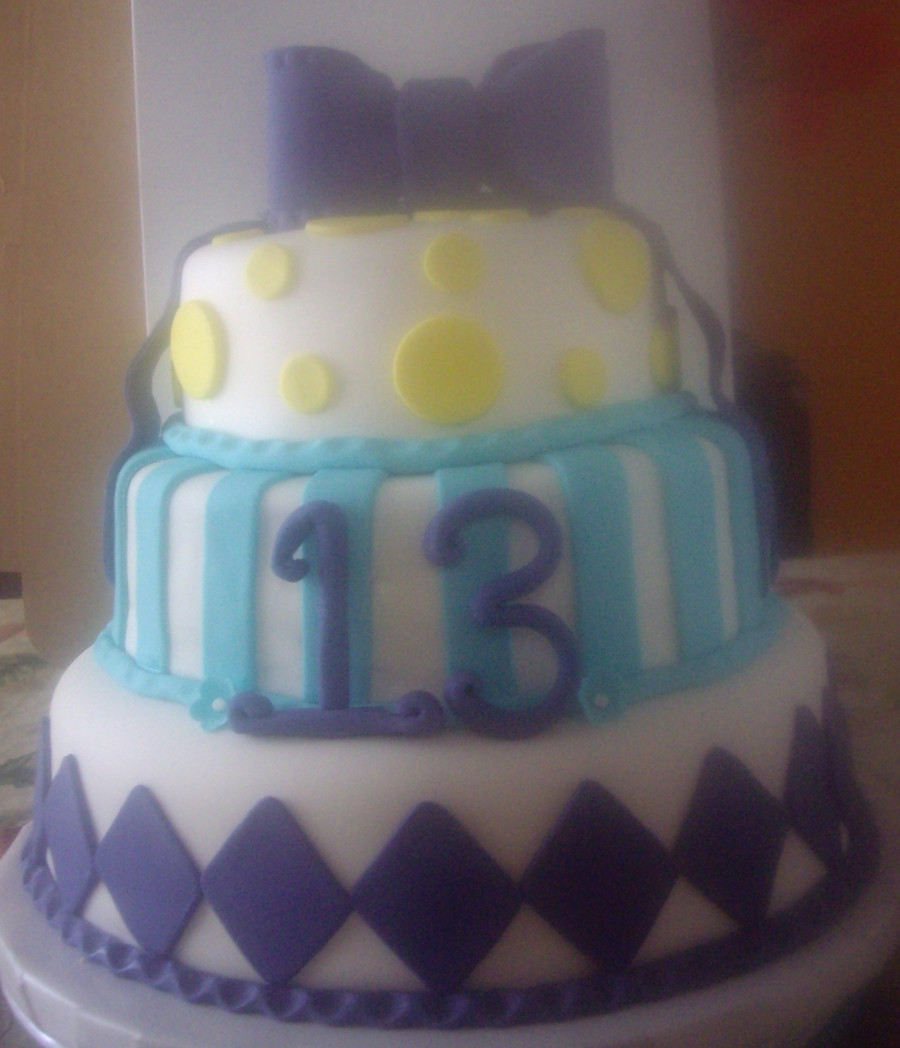 Best ideas about 13 Year Old Girl Birthday Cake
. Save or Pin Birthday Cake For 13 Year Old Girl CakeCentral Now.