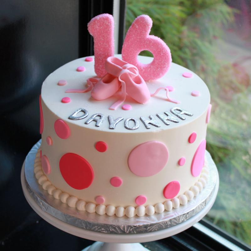 Best ideas about 16th Birthday Cake Ideas
. Save or Pin Sweet 16 Birthday Cake Birthday Now.