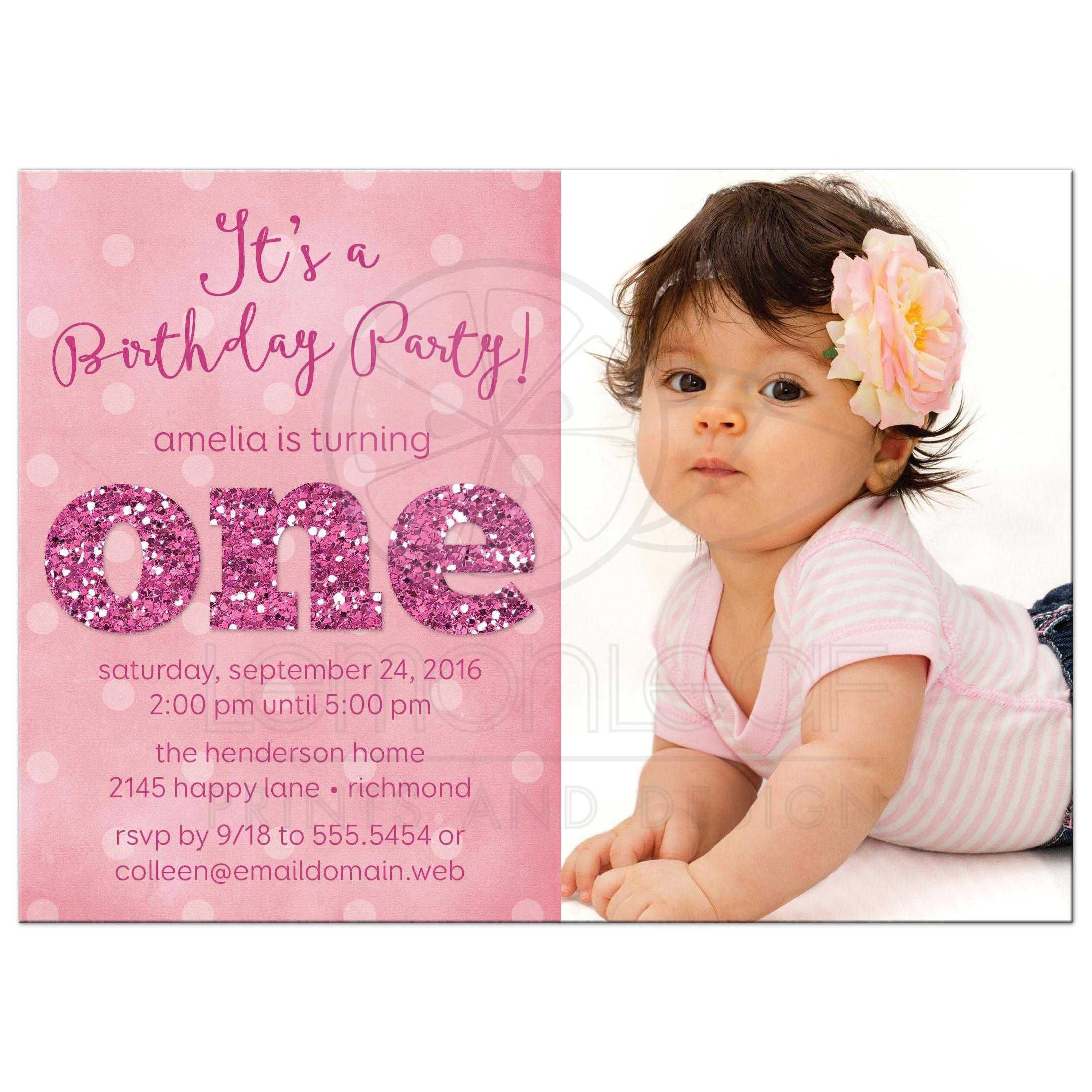 Best ideas about 1st Birthday Party Invitations
. Save or Pin 1st Birthday And Baptism Invitations 1st Birthday And Now.