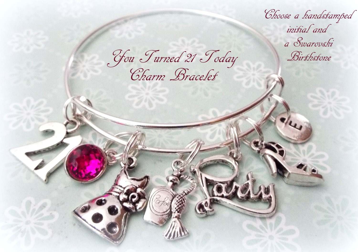 Best ideas about 21 Birthday Gifts For Her
. Save or Pin 21st Birthday Gift 21st Birthday Charm Bracelet Gift Idea Now.