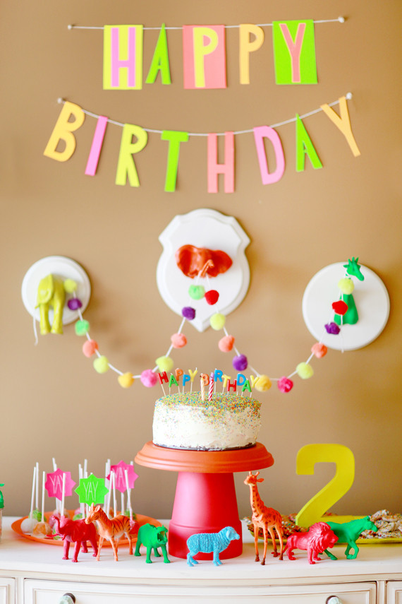 Best ideas about 2nd Birthday Ideas
. Save or Pin Neon birthday party ideas 2nd birthday party Now.