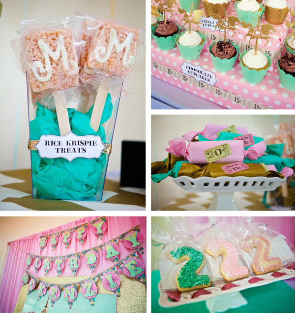 Best ideas about 2nd Birthday Party Themes
. Save or Pin Kara s Party Ideas Carousel Cupcake Themed Birthday Party Now.