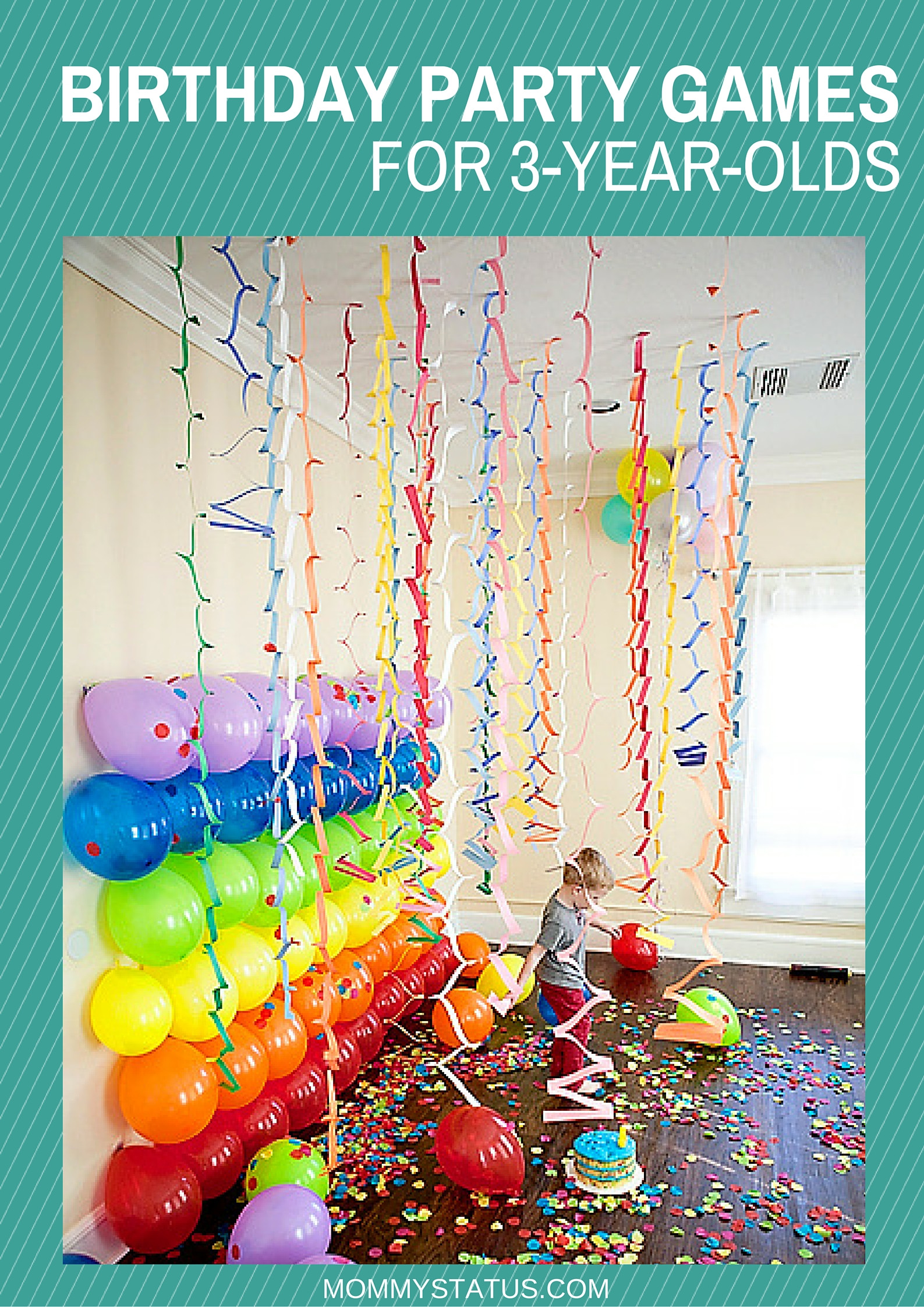 Best ideas about 3 Year Old Birthday Party Ideas
. Save or Pin BIRTHDAY PARTY GAMES FOR 3 YEAR OLDS Mommy Status Now.