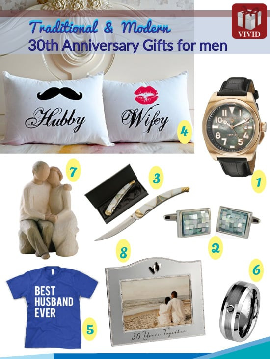 Best ideas about 30Th Anniversary Gift Ideas
. Save or Pin Unique 30th Anniversary Gift Ideas for Him Vivid s Now.