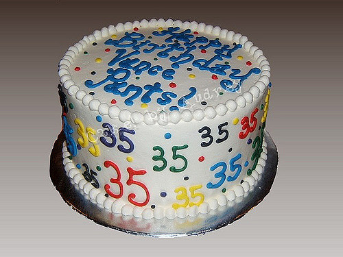 Best ideas about 35th Birthday Cake
. Save or Pin 35th Birthday Cake Now.