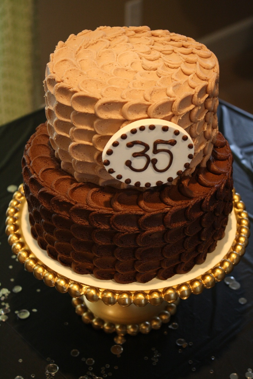 Best ideas about 35th Birthday Cake
. Save or Pin Lolo s Layers Toffee Ganache Now.