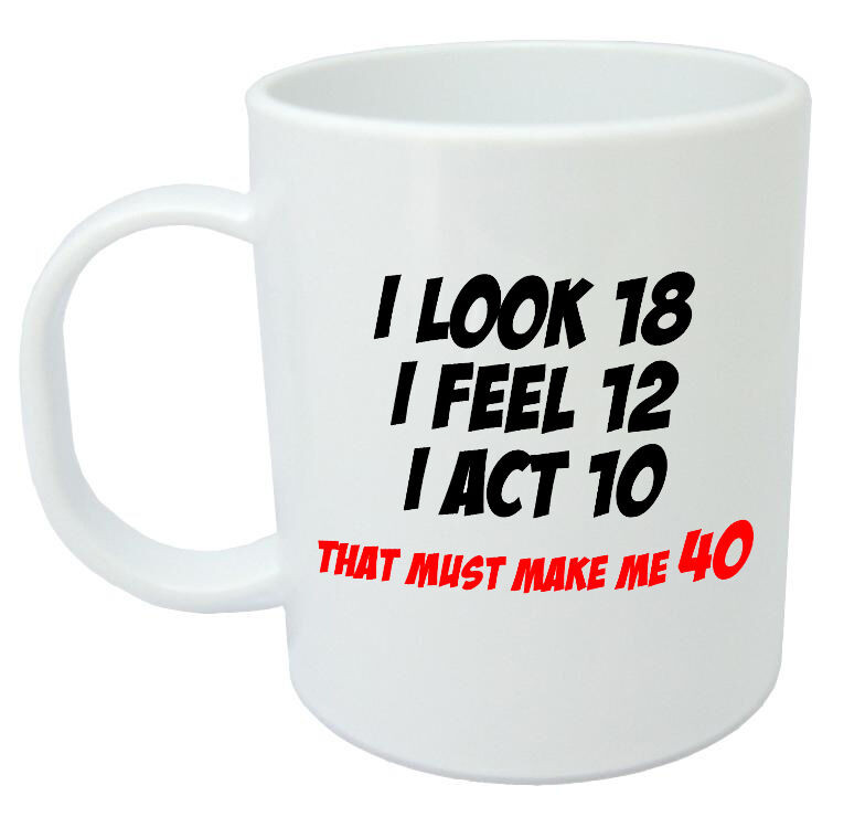 Best ideas about 40Th Birthday Gift Ideas For Men
. Save or Pin Makes Me 40 Mug Funny 40th Birthday Gifts Presents for Now.