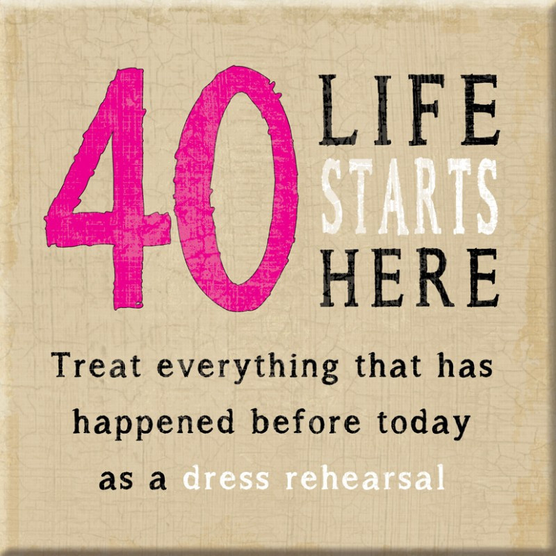 Best ideas about 40th Birthday Inspirational Quotes
. Save or Pin 40th Birthday Quotes & Sayings Now.