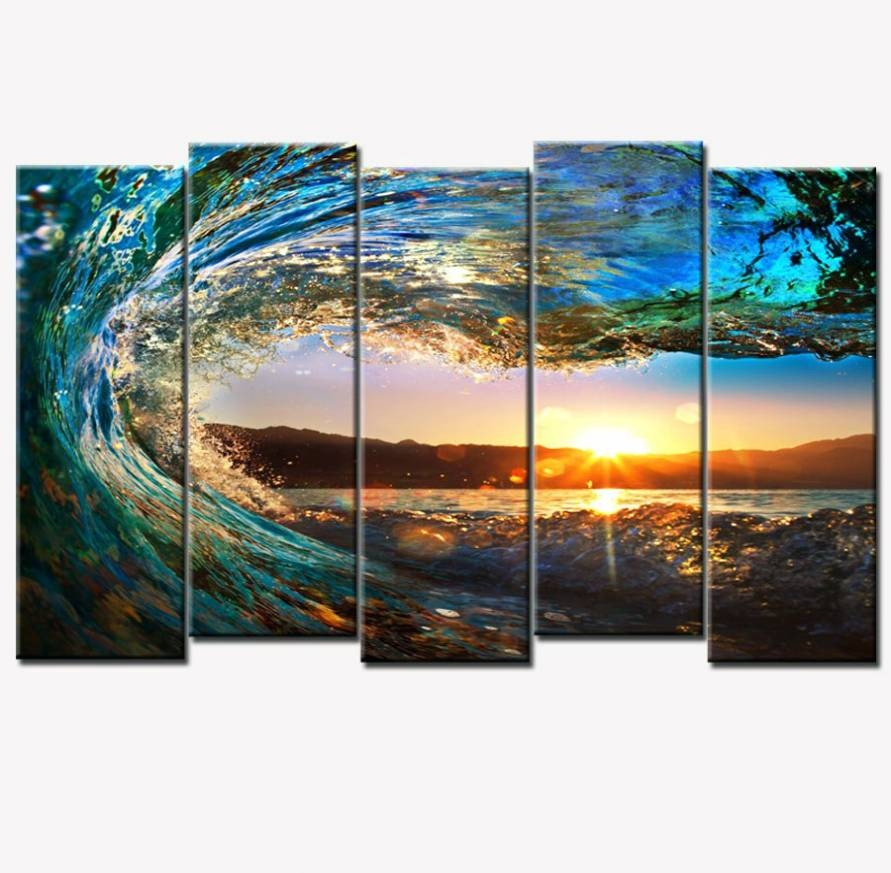 Best ideas about 5 Piece Wall Art
. Save or Pin 19 Inspirations of Five Piece Canvas Wall Art Now.