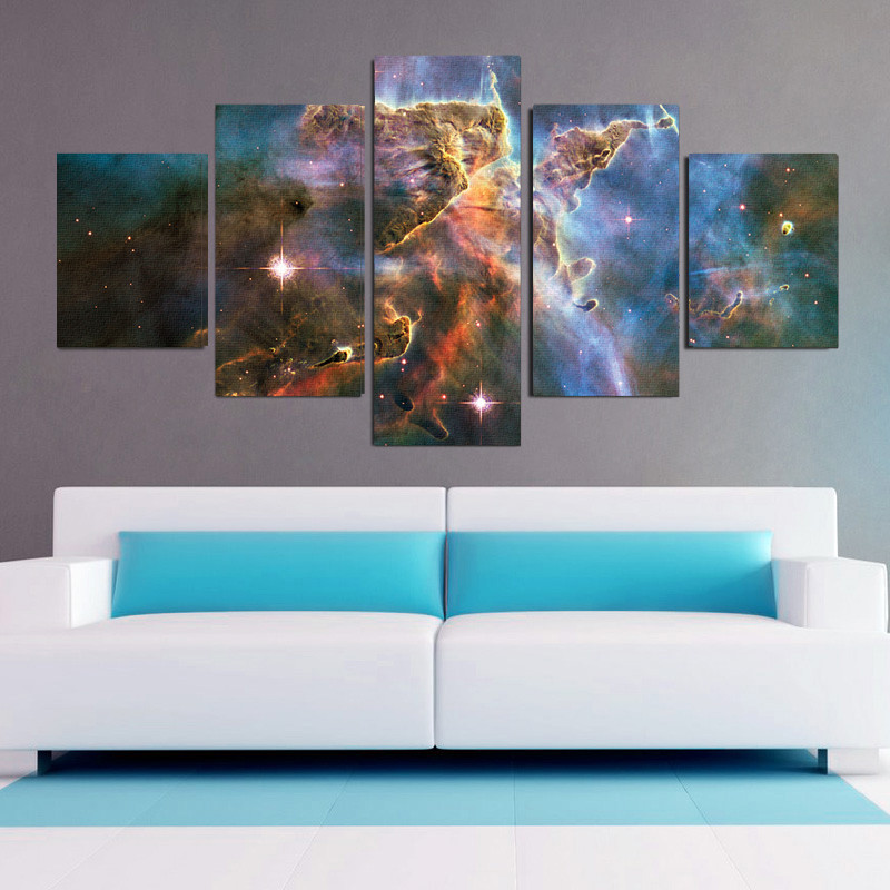 Best ideas about 5 Piece Wall Art
. Save or Pin Carina Nebula 5 Piece Canvas Wall Art Set Now.