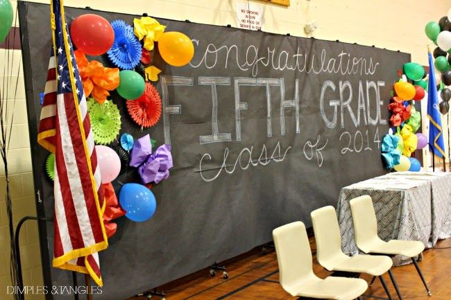 Best ideas about 5Th Grade Graduation Gift Ideas For Boys
. Save or Pin 5TH GRADE GRADUATION SCHOOL GYM DECORATIONS AND TEACHER Now.