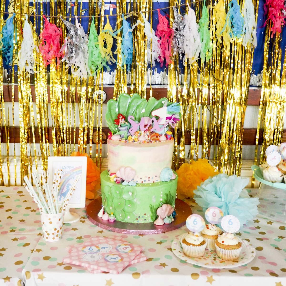 Best ideas about 6 Yr Old Birthday Party
. Save or Pin Mermaids Unicorns and Rainbows The 6 Year Old s Birthday Now.