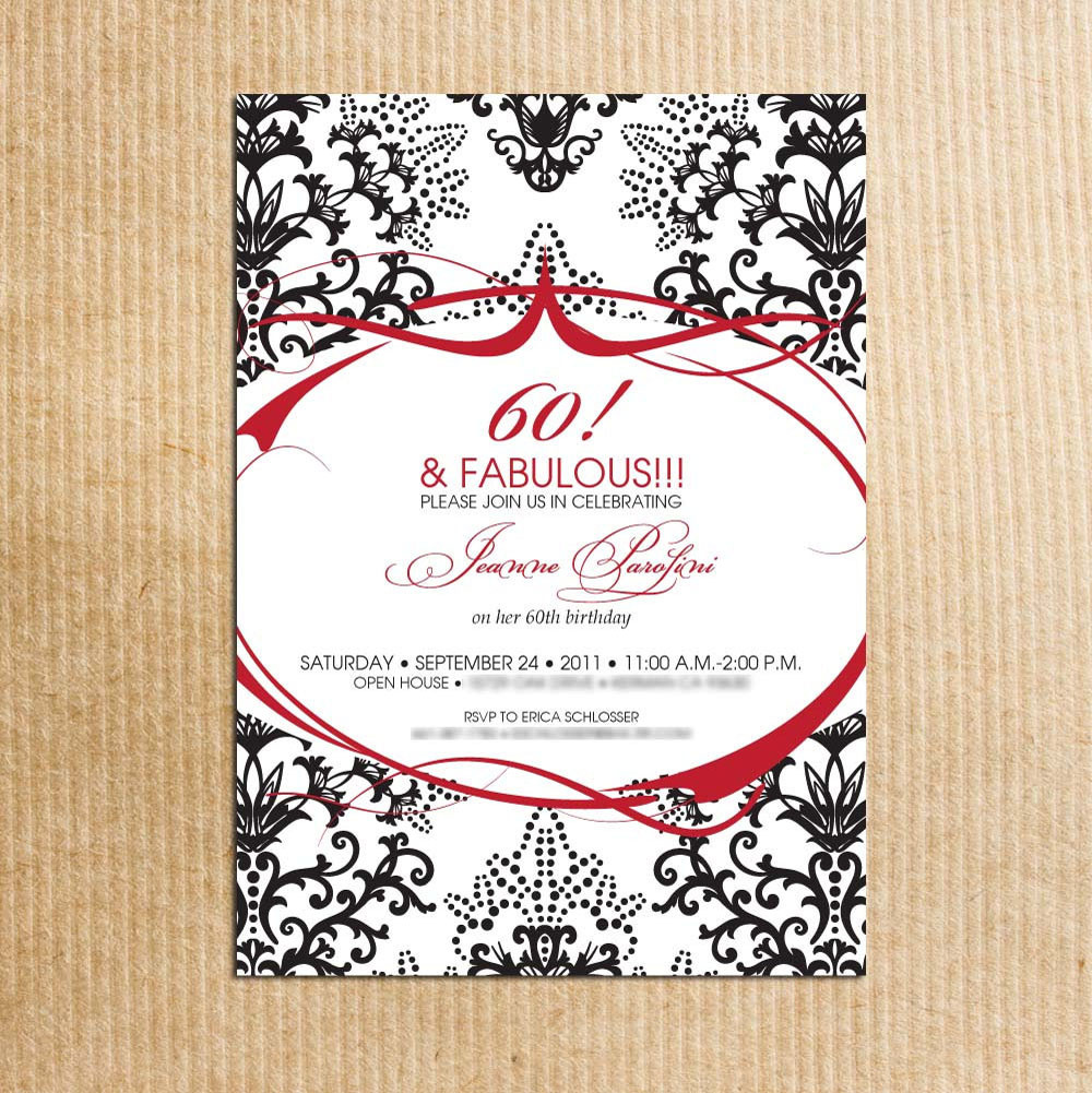 Best ideas about 60th Birthday Invitations Template
. Save or Pin 20 Ideas 60th birthday party invitations Card Templates Now.