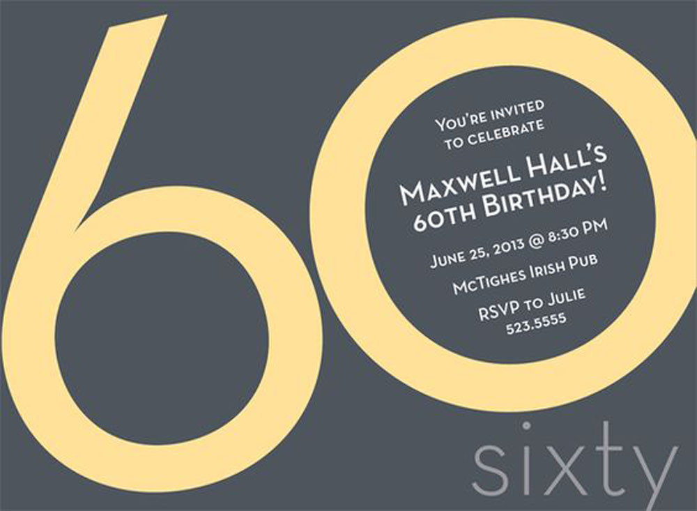 Best ideas about 60th Birthday Invitations Template
. Save or Pin 20 Ideas 60th birthday party invitations Card Templates Now.
