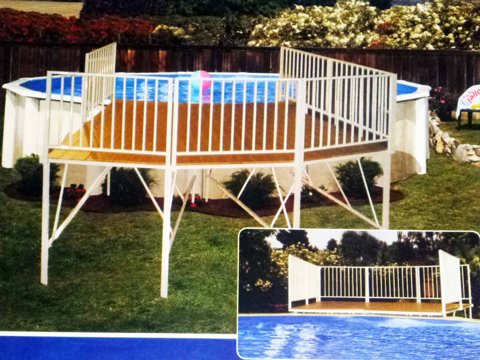 Best ideas about Above Ground Pool Deck Kits
. Save or Pin Ground Pool Decks Kits Now.