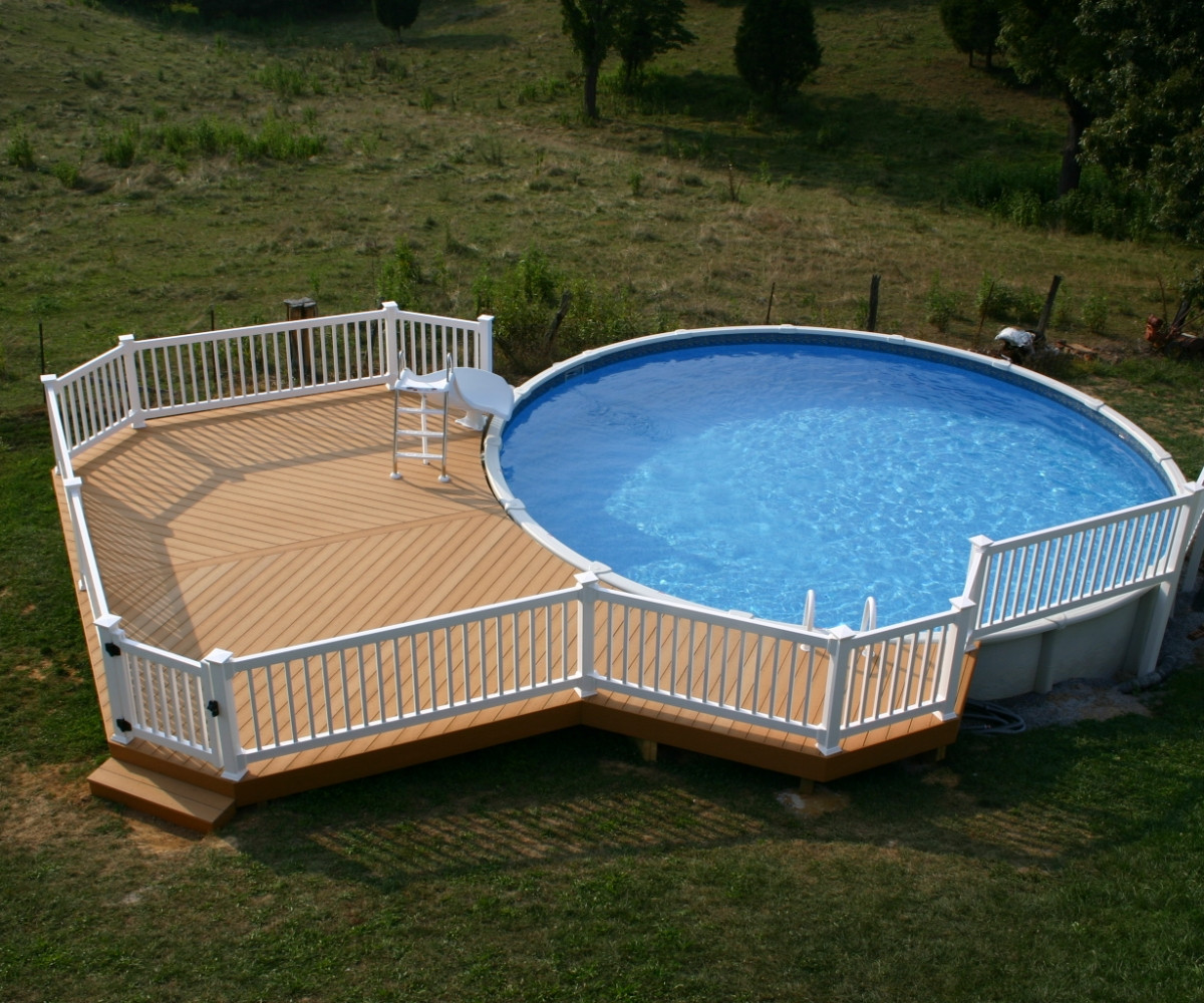 Best ideas about Above Ground Pool Deck Kits
. Save or Pin Diy Ground Pool Deck Kits In Outstanding Privacy Now.