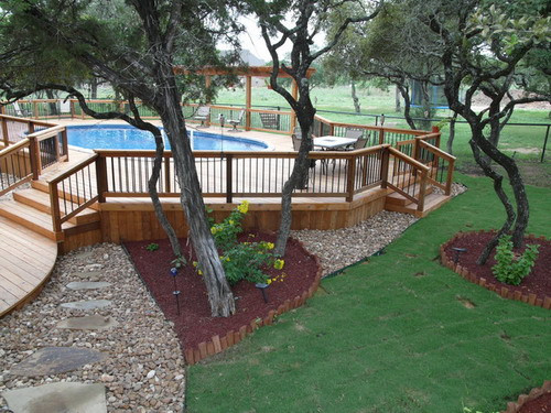 Best ideas about Above Ground Pool Decks
. Save or Pin The Best Tips for Ground Pool Landscaping Ideas Now.
