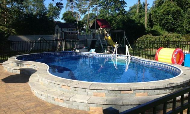 Best ideas about Above Ground Pool Installation Cost
. Save or Pin How Much Does a Semi Inground Pool Cost Now.