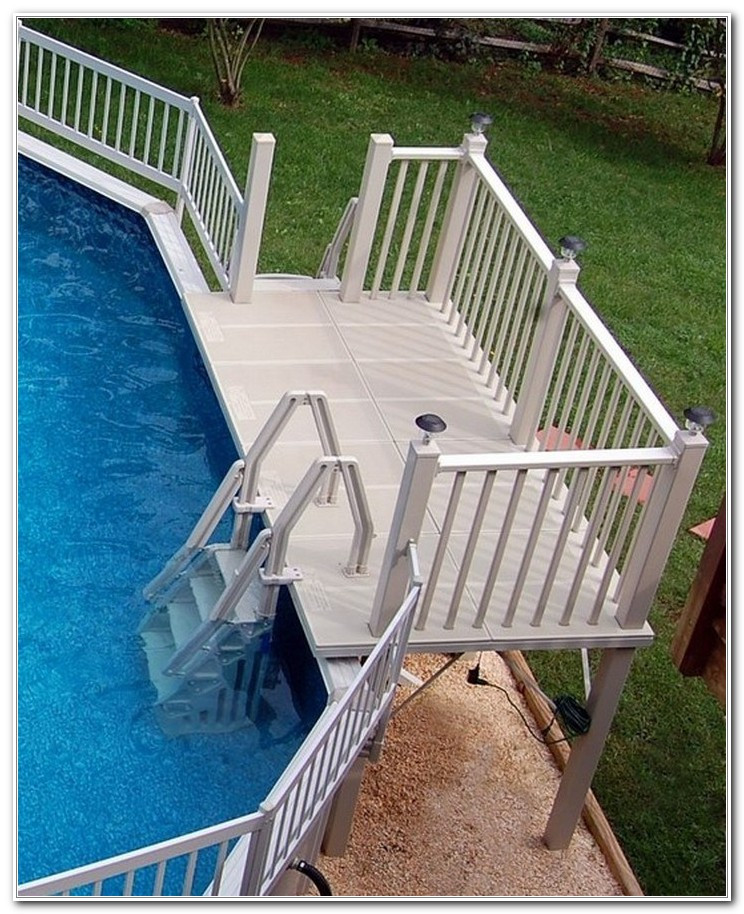 Best ideas about Above Ground Pool Ladders For Decks
. Save or Pin Ground Pool Deck Ladder Steps Decks Home Now.