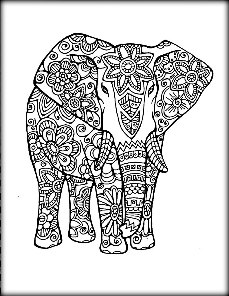 Best ideas about Abstract Elephant Coloring Pages For Adults
. Save or Pin Printable Mandala Coloring Pages Color Zini Now.