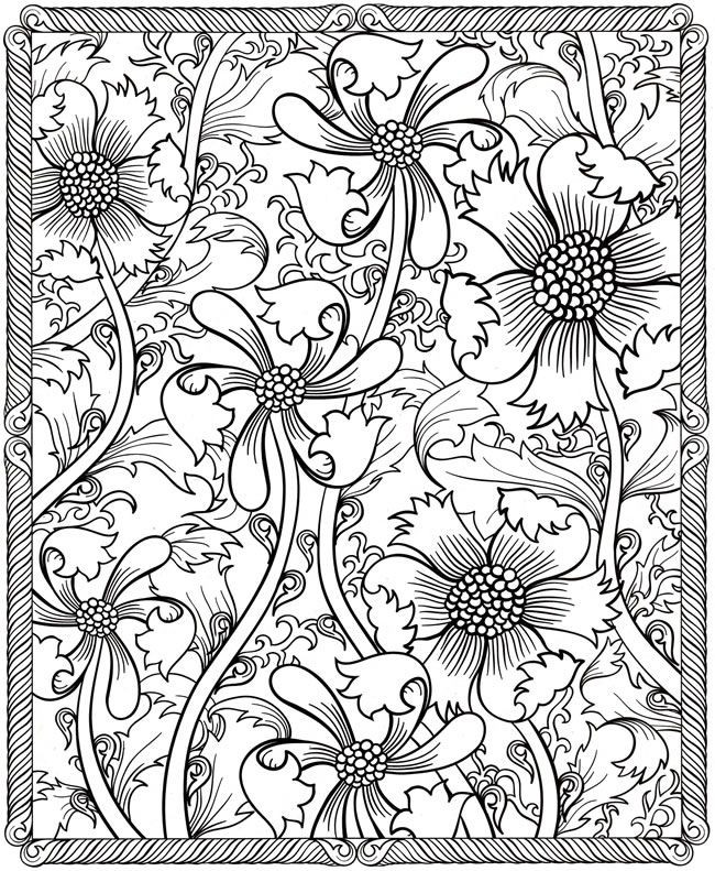 Best ideas about Adult Coloring Books Flowers
. Save or Pin Detailed Coloring Pages For Adults Coloring Home Now.