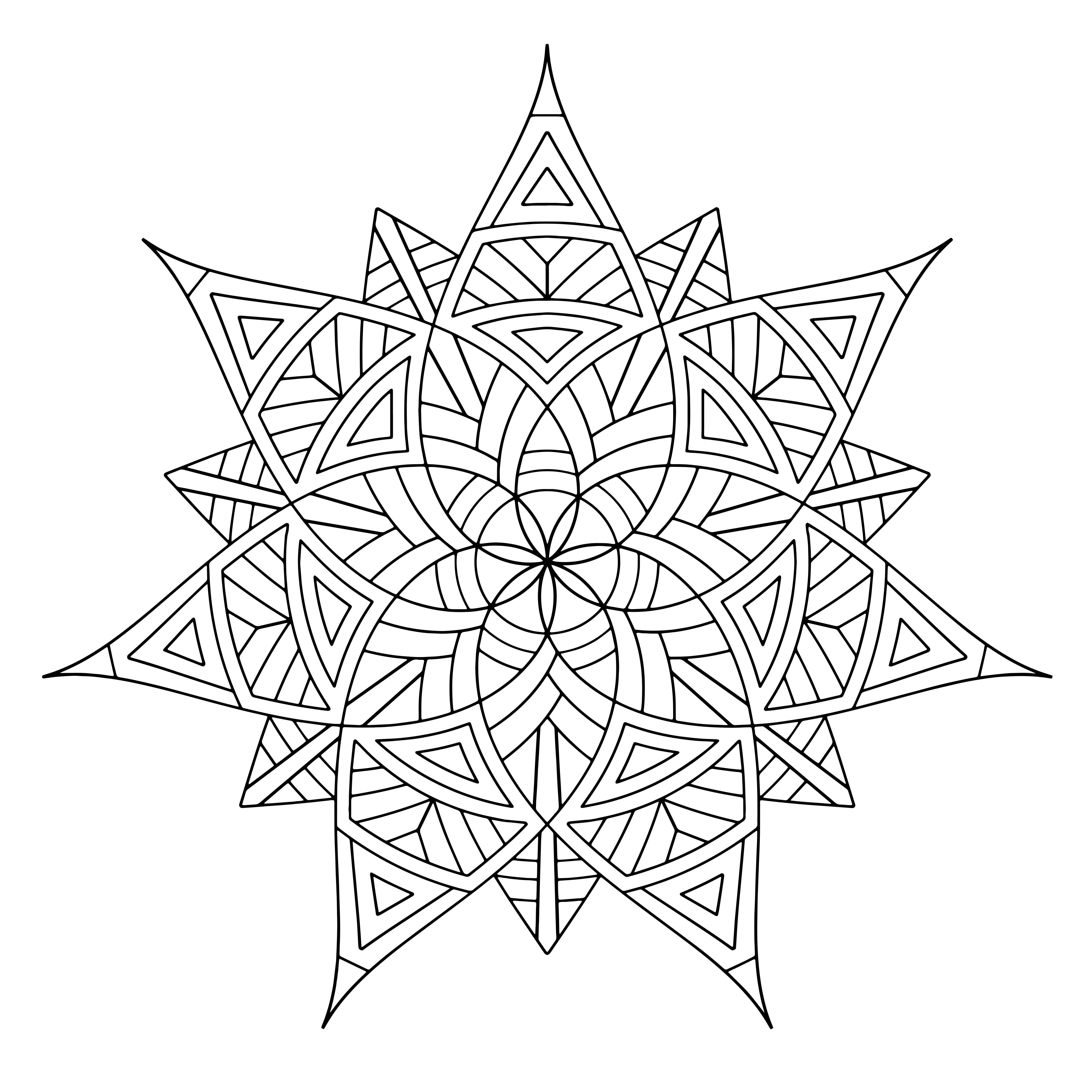 Best ideas about Adult Printable Coloring Pages
. Save or Pin Free Printable Geometric Coloring Pages for Adults Now.