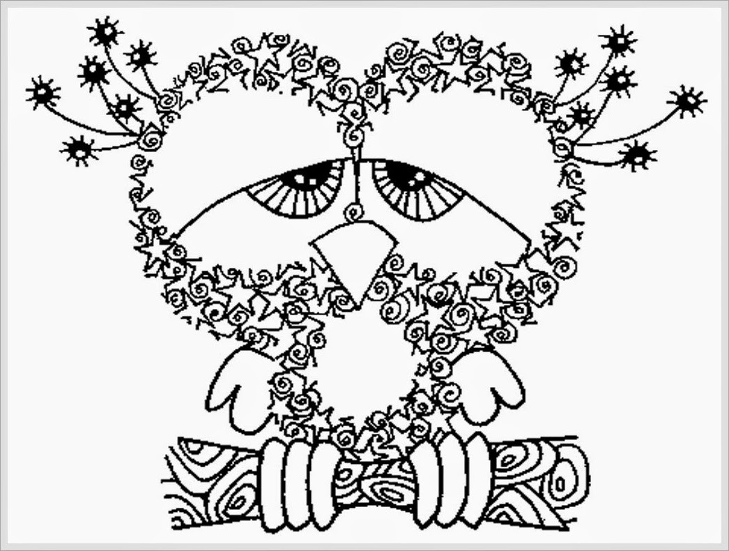 Best ideas about Adult Printable Coloring Pages
. Save or Pin owl coloring pages for adults Now.