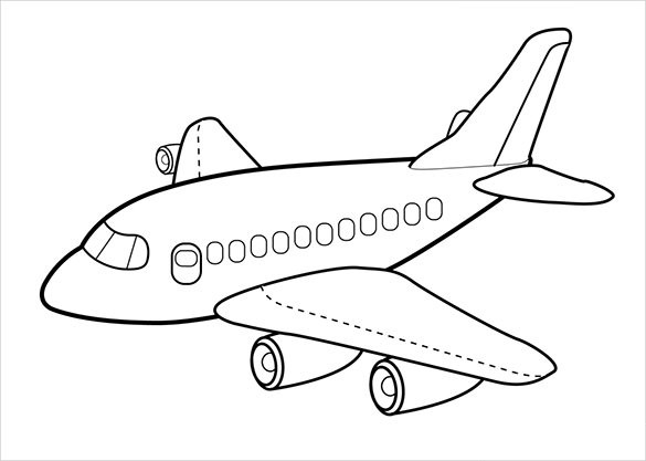 Best ideas about Airplane Coloring Pages For Kids
. Save or Pin 18 Airplane Coloring Pages PDF JPG Now.