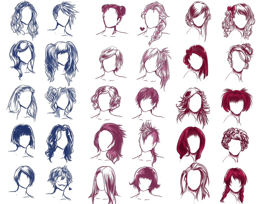 Best ideas about Anime Princess Hairstyles
. Save or Pin I REALLY WANTED TO DRAW SOME HAIR STYLES by Solstice 11 on Now.