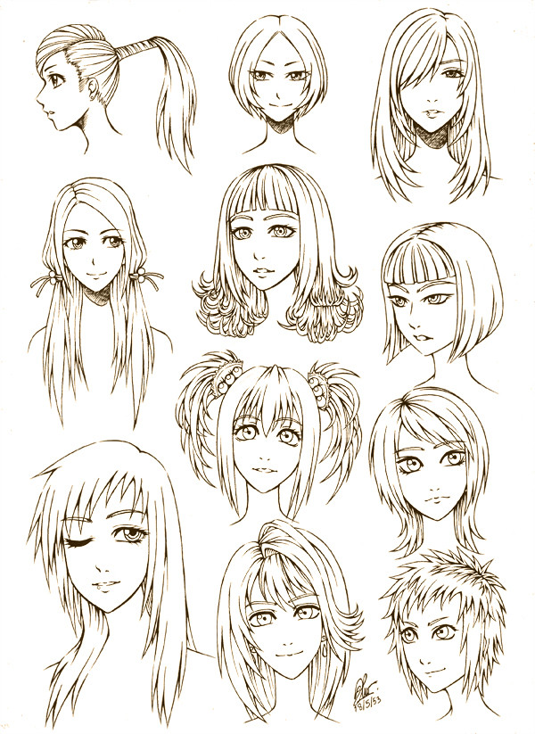 Best ideas about Anime Princess Hairstyles
. Save or Pin Female Hair Style by FullMeTalAof on DeviantArt Now.