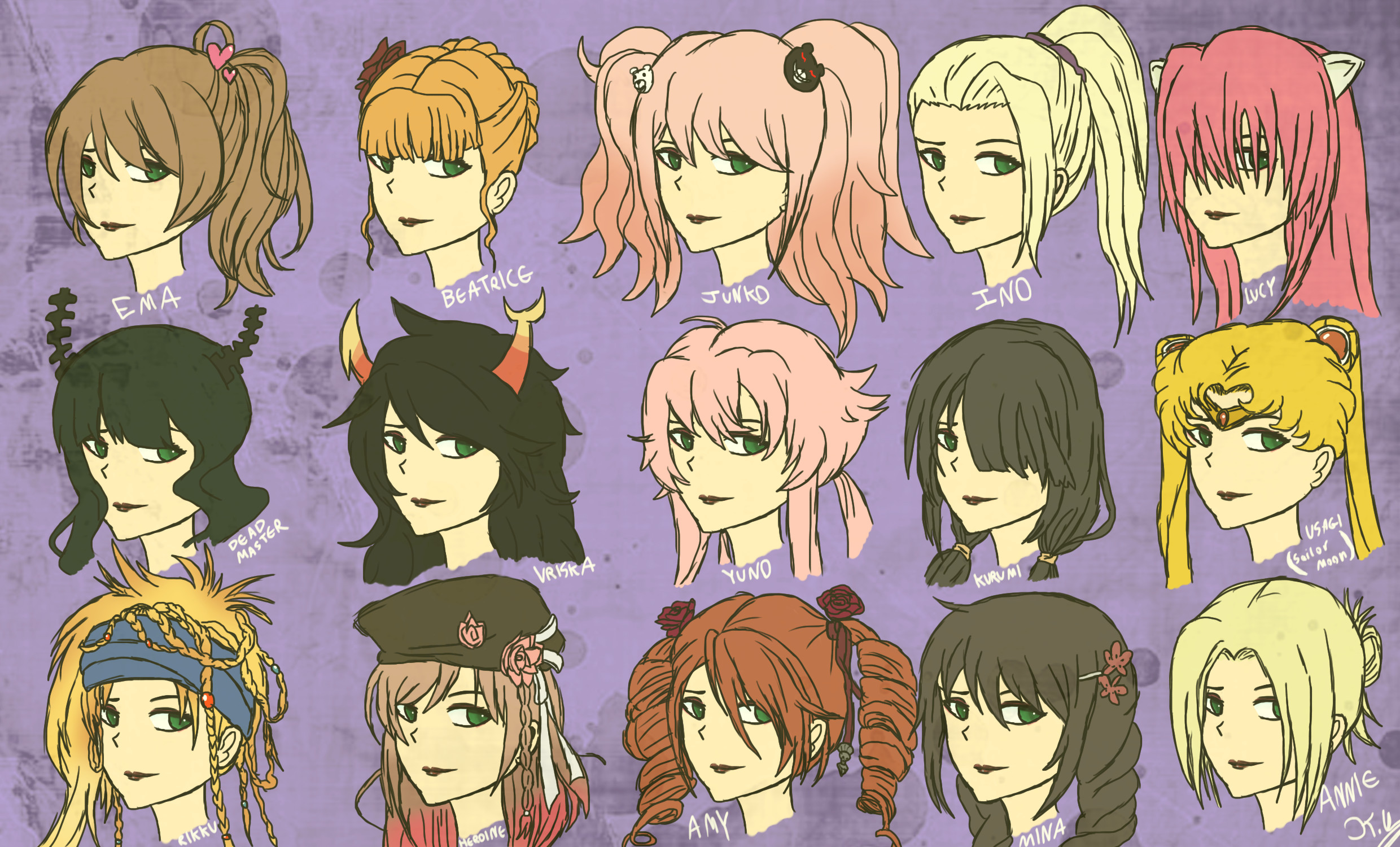 Best ideas about Anime Style Haircuts
. Save or Pin Female Anime Hairstyles by Kaniac101 on DeviantArt Now.