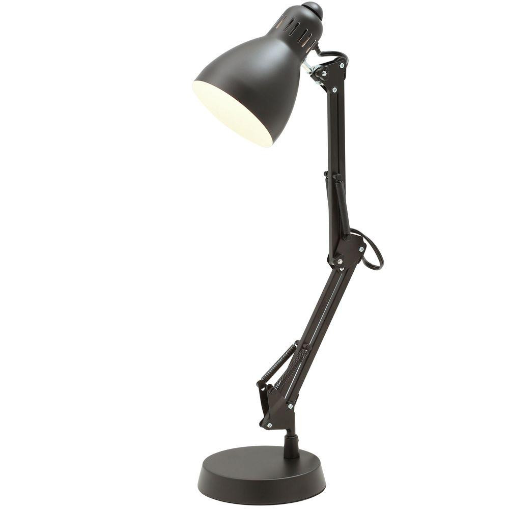 Best ideas about Architect Desk Lamp
. Save or Pin Hampton Bay 22 in Matt Black Architect Desk Lamp with Now.