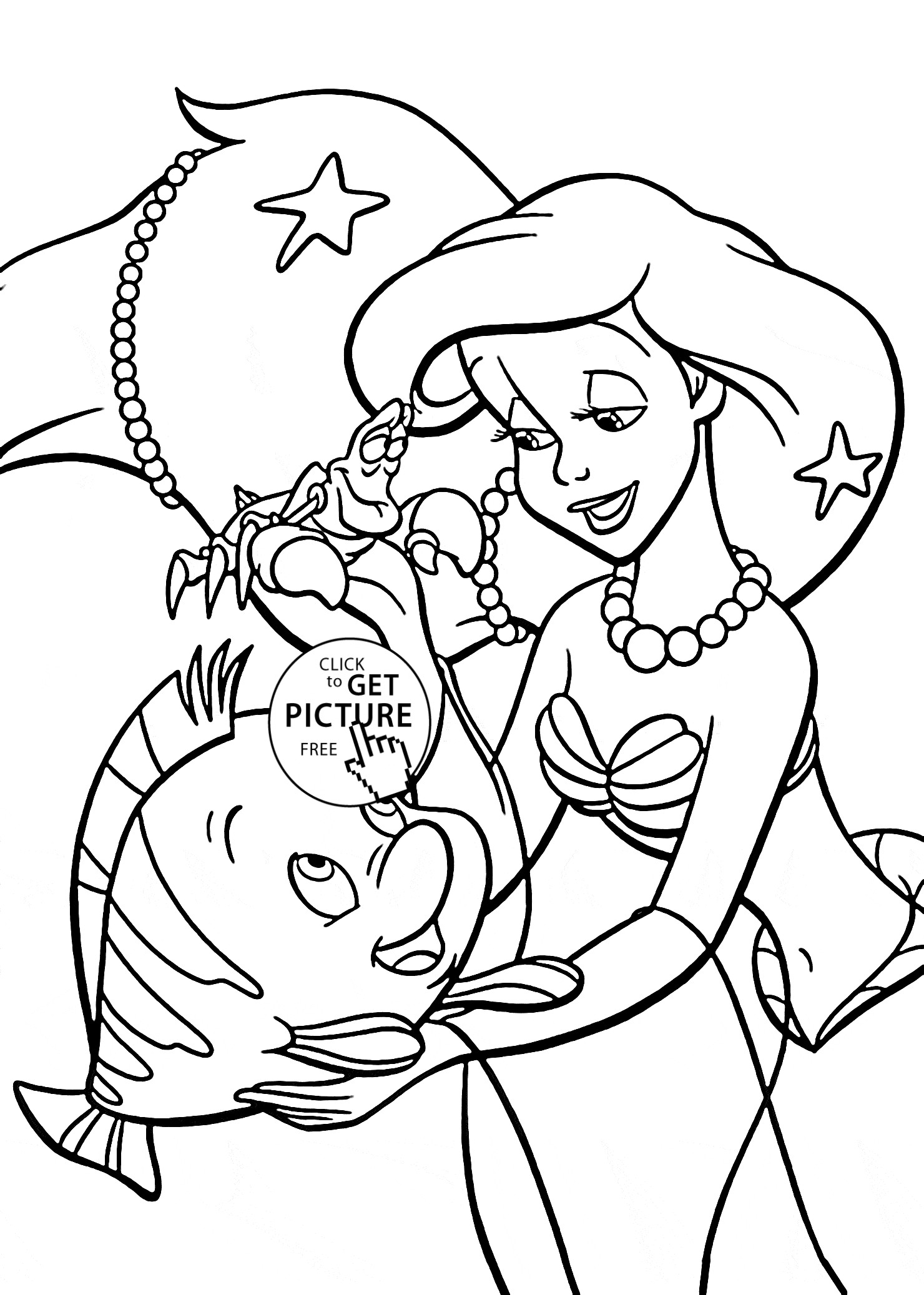 Best ideas about Ariel Princess Coloring Pages For Kids
. Save or Pin Beautiful Princess Ariel coloring page for kids disney Now.
