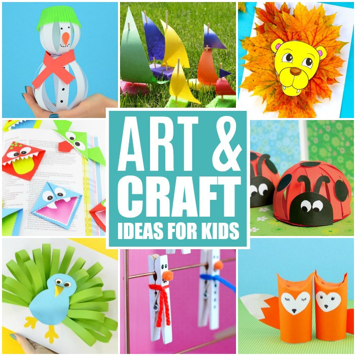 Best ideas about Art And Craft Ideas For Kids
. Save or Pin Crafts For Kids Tons of Art and Craft Ideas for Kids to Now.