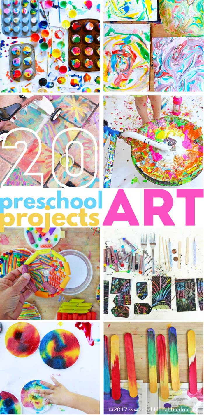 Best ideas about Art Ideas For Preschoolers
. Save or Pin 20 Preschool Art Projects Babble Dabble Do Now.