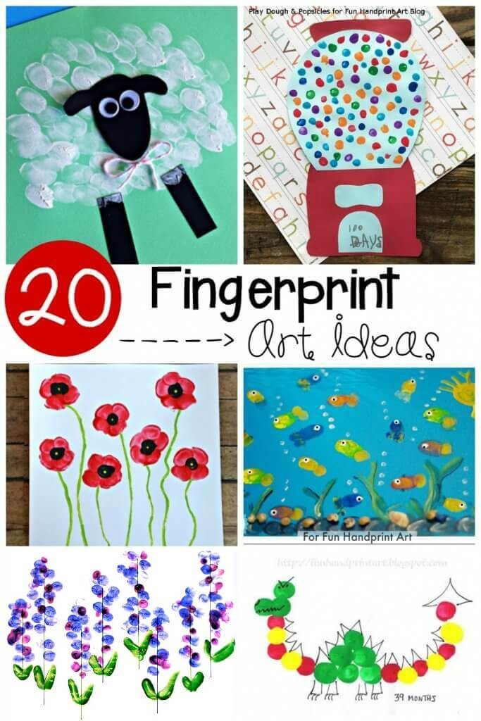 Best ideas about Art Ideas For Preschoolers
. Save or Pin 20 Adorable Fingerprint Art Ideas Playdough To Plato Now.