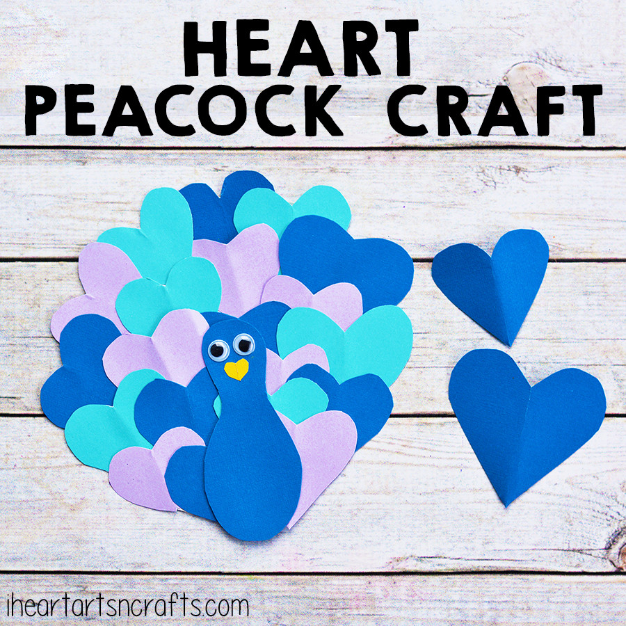 Best ideas about Art N Craft For Kids
. Save or Pin Heart Peacock Craft For Kids I Heart Arts n Crafts Now.