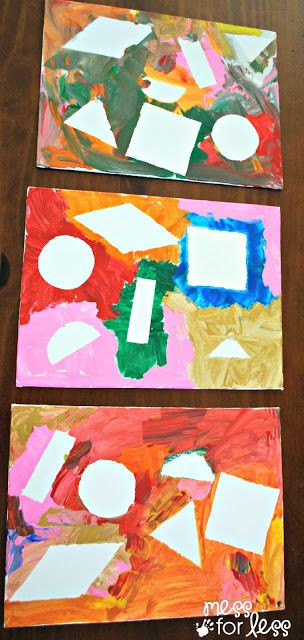 Best ideas about Art Project Ideas For Preschoolers
. Save or Pin paint resist with contact paper art activity and Now.