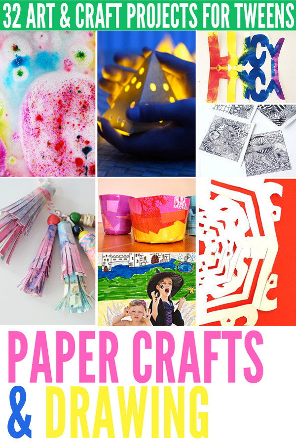 Best ideas about Arts And Craft For Teens
. Save or Pin 32 Awesome Art & Craft Projects for Tweens Now.