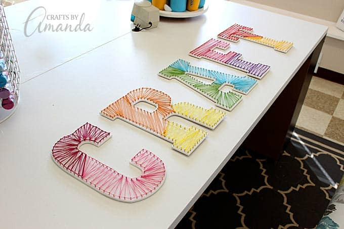 Best ideas about Arts And Craft For Teens
. Save or Pin String Art How to Make Colorful Wall Letters Now.