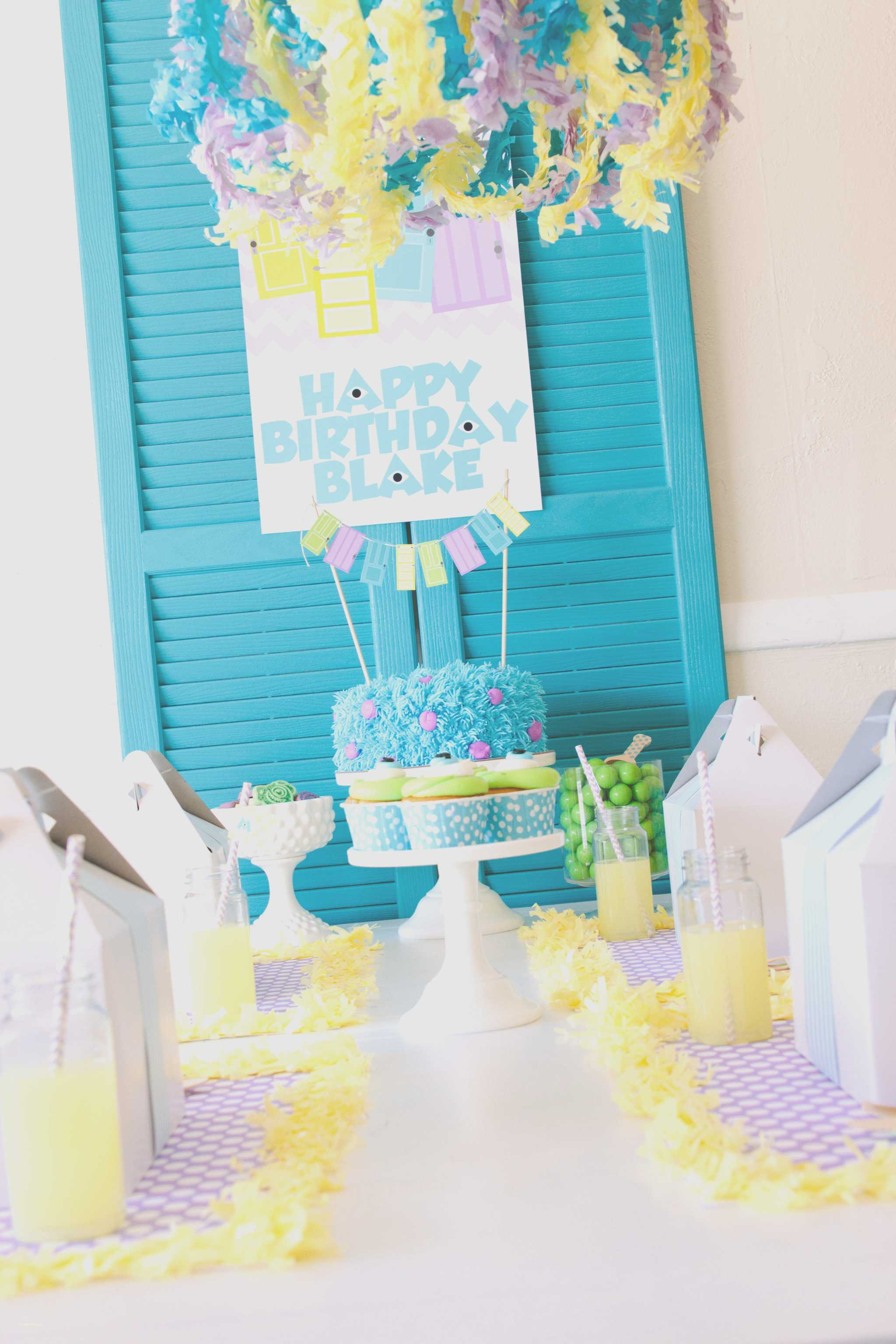 Best ideas about Babies Birthday Decorations
. Save or Pin Awesome Monsters Inc Party Decorations Centerpieces Baby Now.