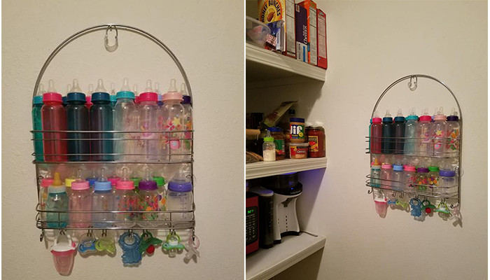 Best ideas about Baby Bottle Storage Ideas
. Save or Pin Genius Baby Bottle Storage Hack Mom Uses Shower Caddy Now.