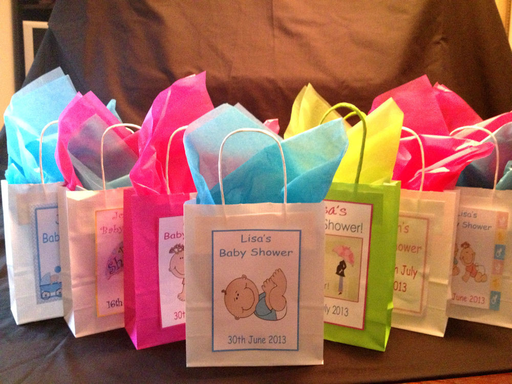 Best ideas about Baby Shower Gift Bag Ideas
. Save or Pin Personalised BABY SHOWER FAVOUR Gift Bags Various Now.