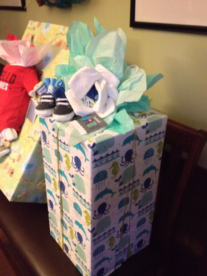 Best ideas about Baby Shower Gift Wrap Ideas
. Save or Pin Baby Shower Wrapping Ideas Baby Shower Ideas Now.