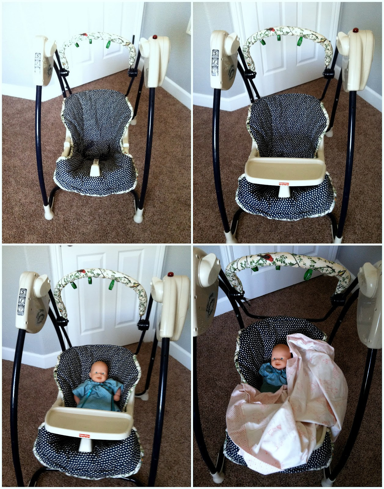 Best ideas about Baby Swing Cover
. Save or Pin Getz Blogging DIY Baby Swing Seat Cover Now.